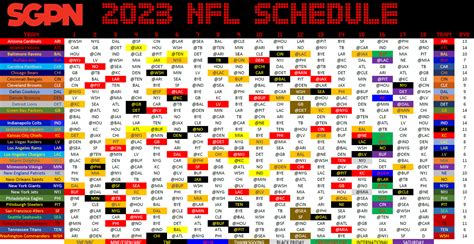 NFL Schedule Leaks Tracker 2023: Tracking every schedule ...